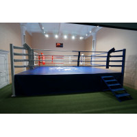 Ринг боксерский на помосте Atlet 7,5х7,5 м, высота 0,5 м, боевая зона 6х6 м IMP-A438