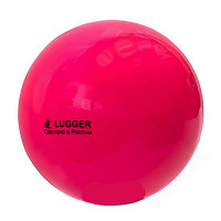 Мяч для художественной гимнастики однотонный d19см розовый