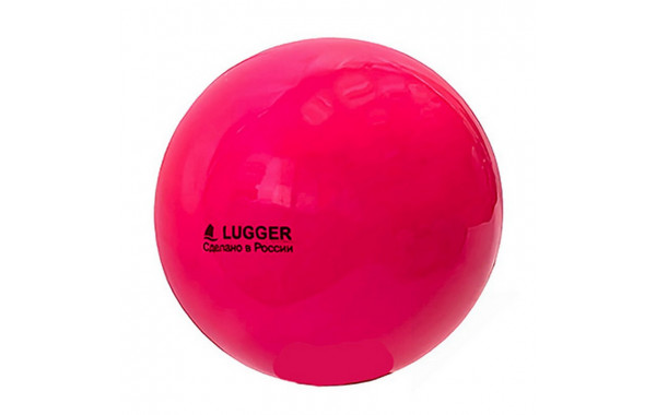 Мяч для художественной гимнастики однотонный d19см розовый 600_380