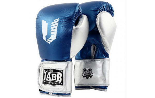 Боксерские перчатки Jabb JE-4081/US Ring синий 14oz 600_380