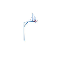 Стойка баскетбольная стационарная Г - образная, уличная, вынос 1,75 м Ellada УТ0064