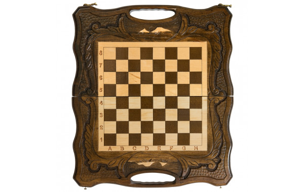 Шахматы резные Haleyan с араратом, ручкой и ложементом 40 kh136 600_380