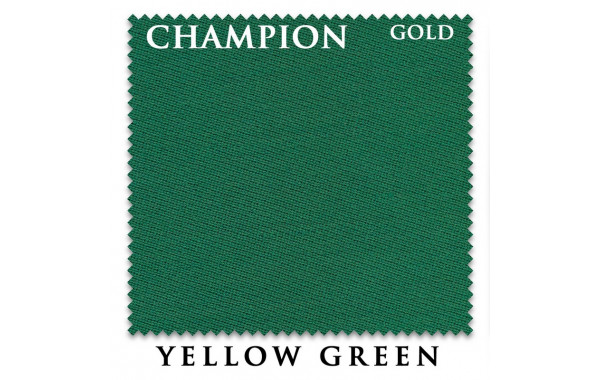 Сукно Champion Gold 195см Yellow Green 60М 600_380