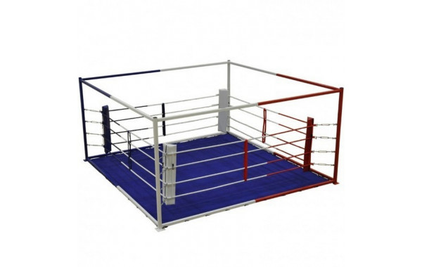Ринг боксерский рамный Atlet Боевая зона 5х5 м, монтажная площадка 6,6х6,6 м IMP-A433 600_380