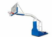 Стойка баскетбольная ФСИ мобильная складная, с выносом 3,25м, с электроподьемом стрелы, без противовесов 9107