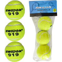 Мячи для большого тенниса Swidon 919 3 штуки (в пакете) E29374