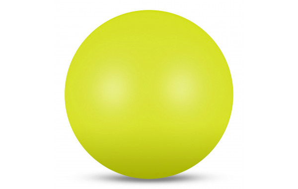 Мяч для художественной гимнастики d19см Indigo ПВХ IN329-LI лимонный металлик 600_380