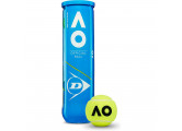 Мяч теннисный Dunlop Australian Open 601355 одобр.ITF, уп.4 шт желтый