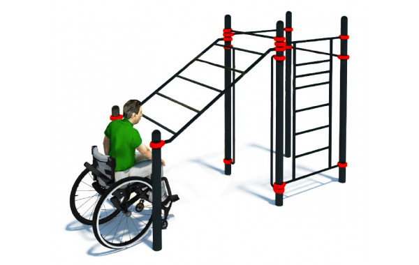Комплекс для инвалидов-колясочников Mini W-7.02 Hercules 5195 600_380
