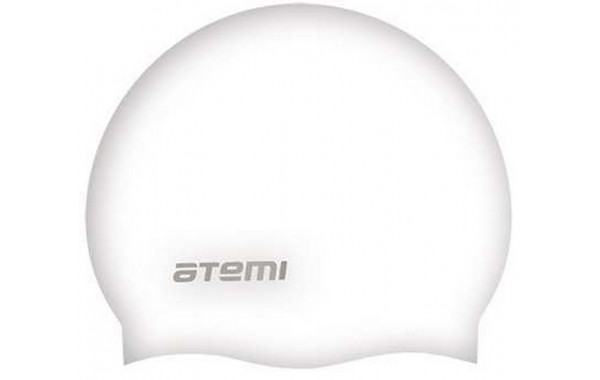 Шапочка для плавания Atemi SC308 силикон, белый 600_380