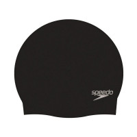 Шапочка для плавания Speedo Plain Molded Silicone Cap 8-709849097, черный
