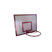 Щит баскетбольный ПВХ пластик Palight 10 мм, тренировочный с основанием, 120x90 cм Ellada М187