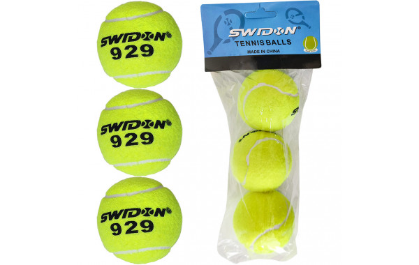Мячи для большого тенниса Swidon 929 3 штуки (в пакете) E29376 600_380