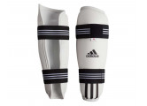 Защита голени для тхэквондо Adidas WTF Shin Pad Protector белая adiTSP01