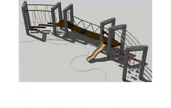 Конструкция для лазания Hercules Крымский мост 32142 600_380