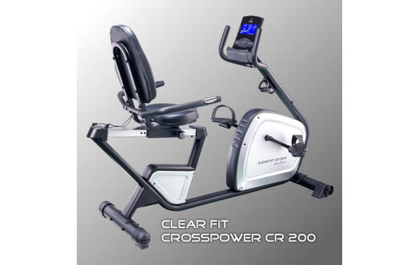 Горизонтальный велотренажер Clear Fit CrossPower CR 200 600_380