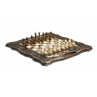Шахматы + Нарды резные Арарат 2 50 Haleyan kh143-5