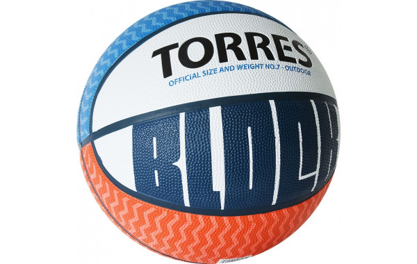 Мяч баскетбольный Torres Block B02077 р.7 600_380