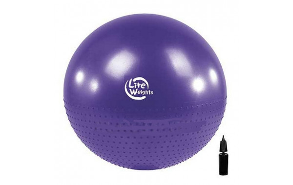 Гимнастический мяч + массажный Lite Weights BB010-30 (75см, с насосом) 600_380