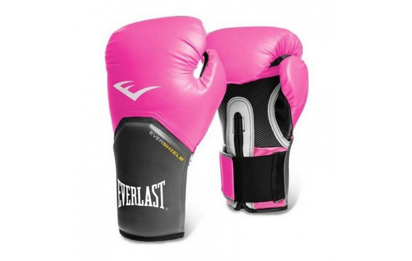 Боксерские перчатки Everlast Pro Style Elite розовый, 10 oz 2510E 600_380