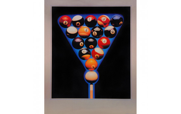 Постер Balls in Blue 07969 вертикальный 76×60см, цветной 600_380