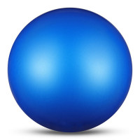 Мяч для художественной гимнастики d15см Indigo ПВХ IN315-B синий металлик