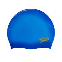 Шапочка для плавания детская Speedo Plain Moulded Silicone Cap Jr 8-7099015965 синий