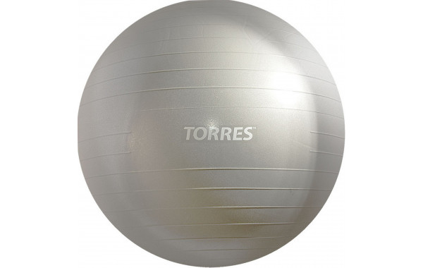 Мяч гимнастический d55 см Torres с насосом AL121155SL серый 600_380