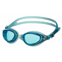 Очки для плавания Atemi B201 голубой, белый
