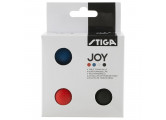 Мяч для настольног тенниса Stiga Joy 1110-5240-04, диам. 40+мм, пластик, упак. 4 шт, белый