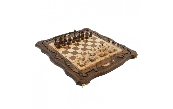 Шахматы + нарды резные c Араратом Haleyan 50 600_380