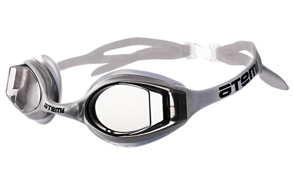 Очки для плавания Atemi N8402 серебро 600_380