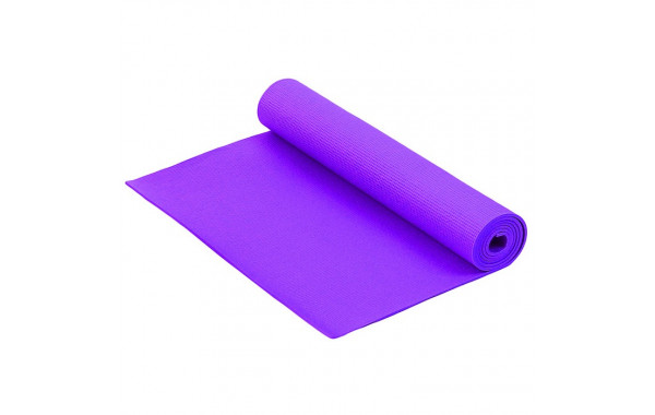 Коврик для фитнеса и йоги Larsen PVC фиолетовый р173х61х0,6см (повыш плотн) 600_380