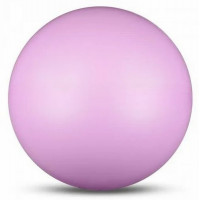 Мяч для художественной гимнастики металлик d15 см Indigo IN315 сиреневый