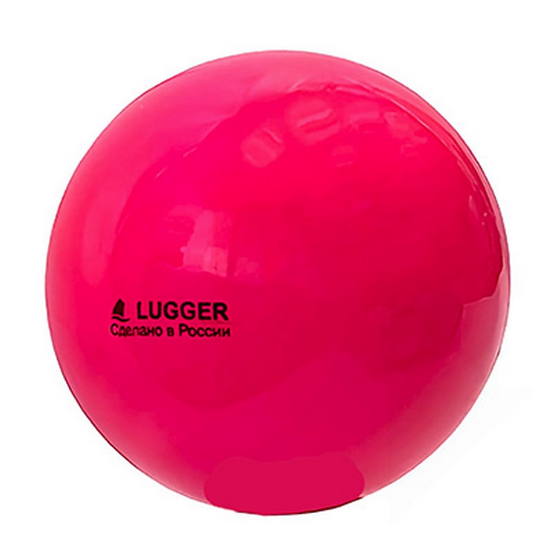 Мяч для художественной гимнастики однотонный d19см розовый 800_800
