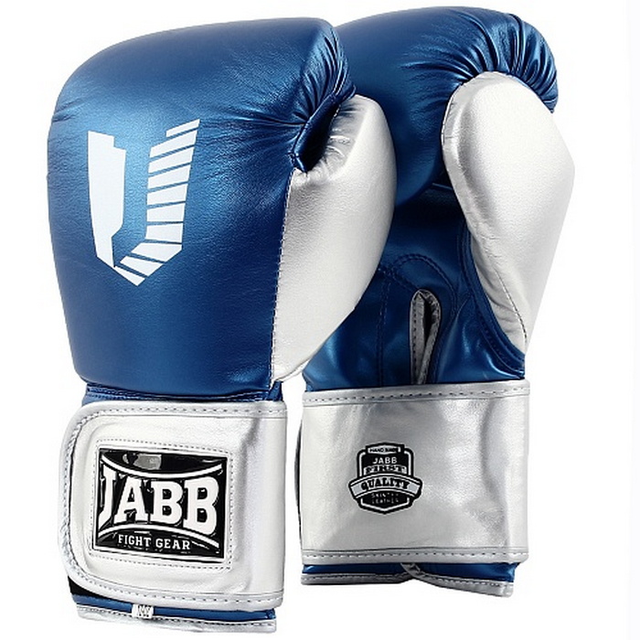 Боксерские перчатки Jabb JE-4081/US Ring синий 14oz 700_700