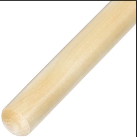 Гимнастическая деревянная палка 120 см d-28 мм Makario MA-120 441_441