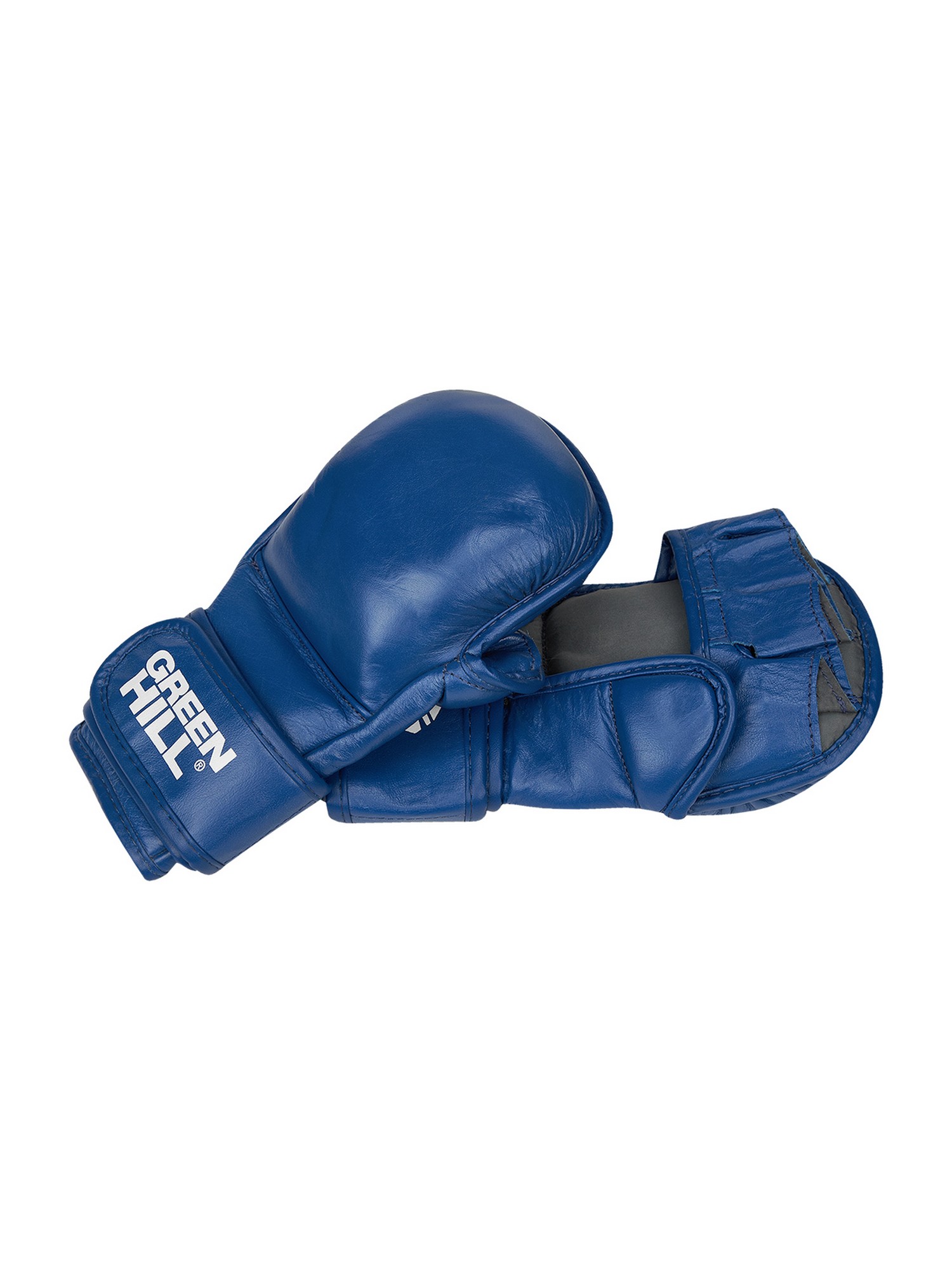 Перчатки для боевого самбо Green Hill FIAS MMA-0117u синий 1500_2000
