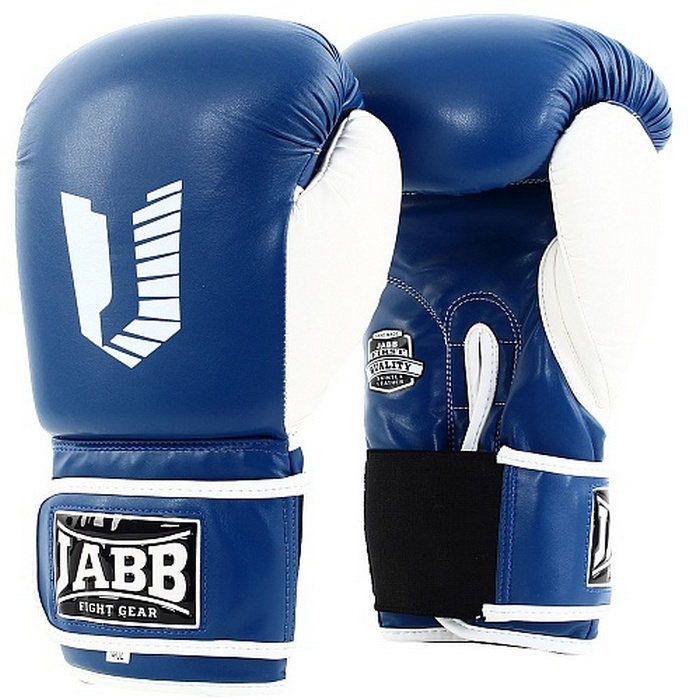 Боксерские перчатки Jabb JE-4056/Eu 56 синий 8oz 700_700