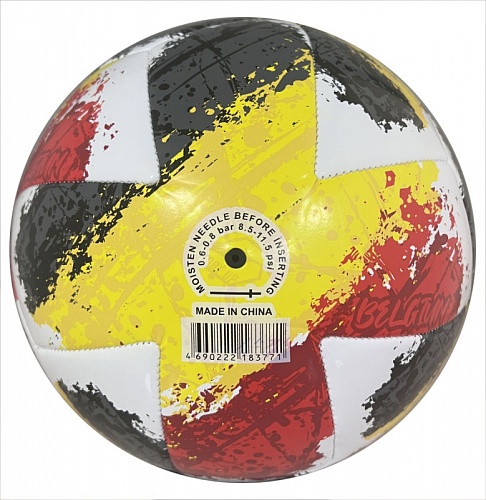 Мяч футбольный для отдыха Start Up E5127 Belgium 486_500