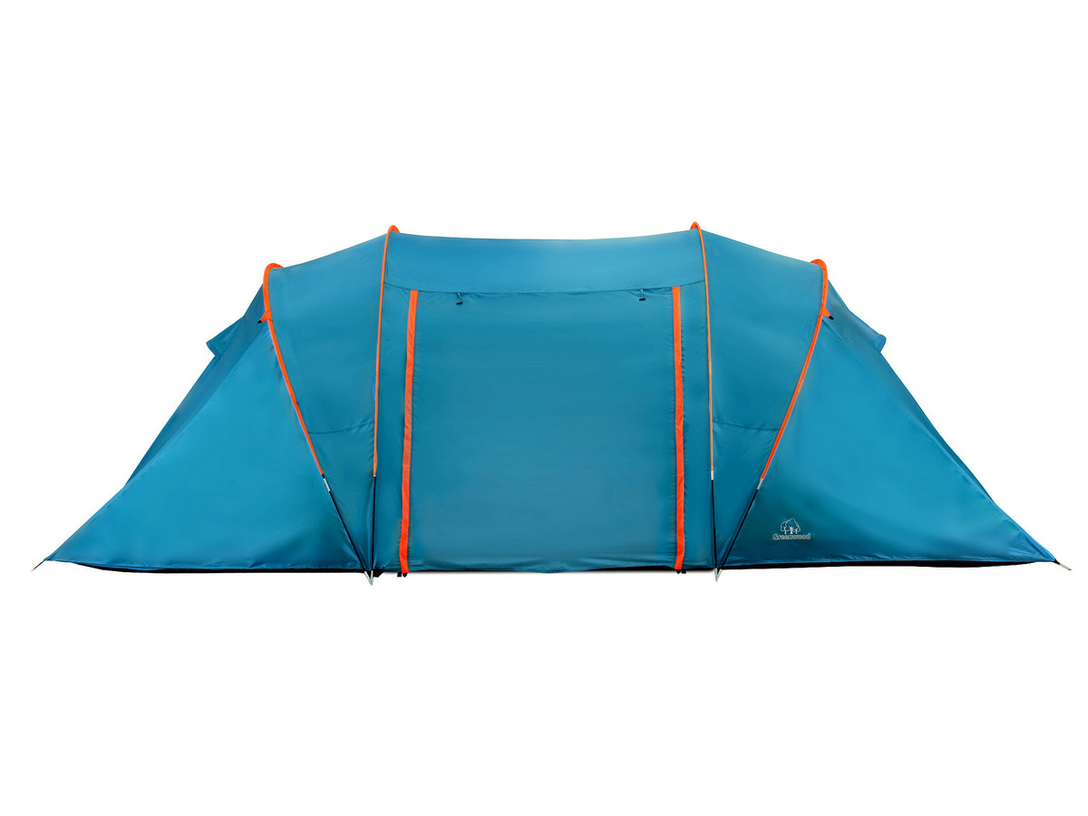 Палатка 6-и местная Greenwood Halt 6  синий/оранжевый 1200_900