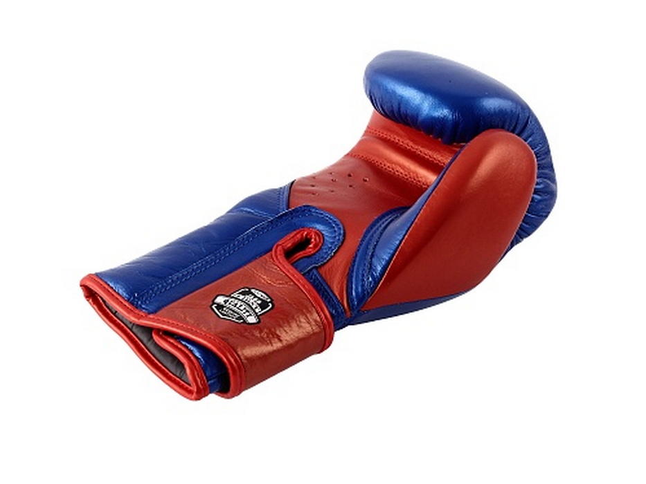 Боксерские перчатки Jabb JE-4069/Eu Fight синий/красный 8oz 933_700