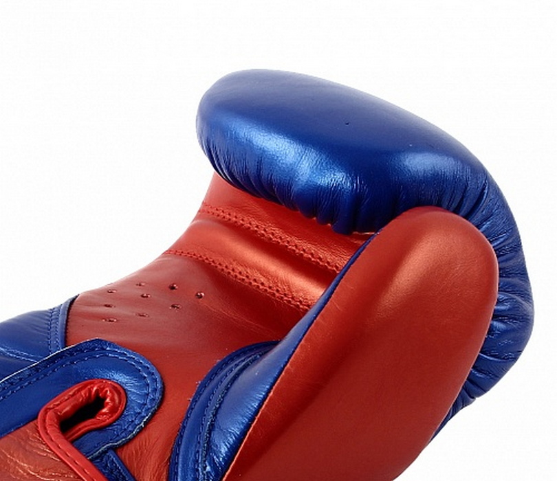Боксерские перчатки Jabb JE-4069/Eu Fight синий/красный 8oz 810_700