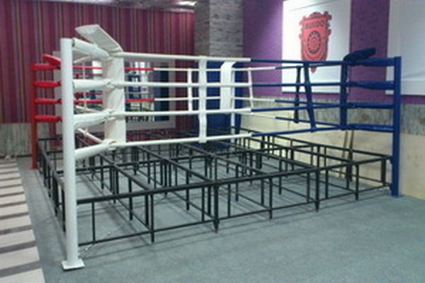 Ринг боксерский на помосте Atlet 7х7 м, высота 0,5 м, боевая зона 6х6 м IMP-A441 600_400