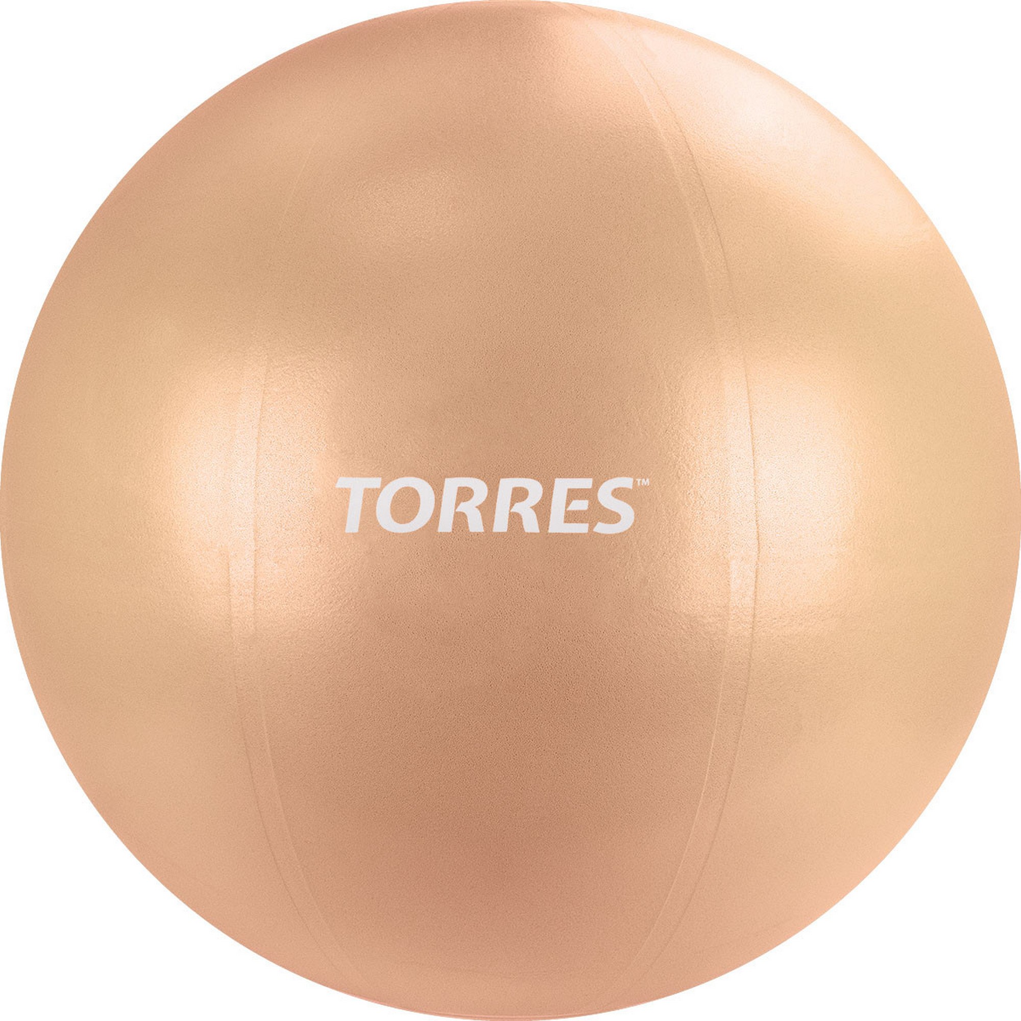 Мяч гимнастический d65 см Torres с насосом AL122165PN пудровый 2000_2000