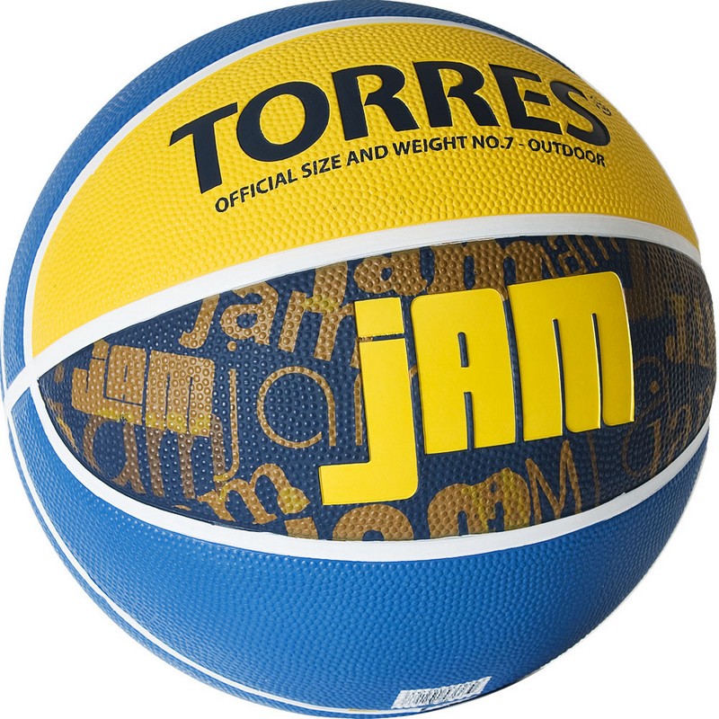 Мяч баскетбольный Torres Jam B02047 р.7 800_800
