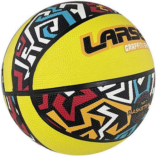 Мяч баскетбольный Larsen RB7 Graffiti Street Multycolor 500_500