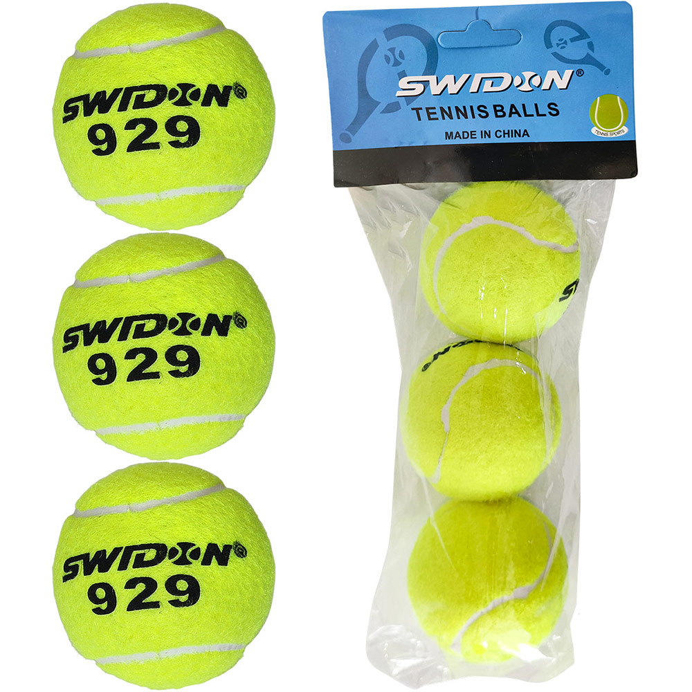 Мячи для большого тенниса Swidon 929 3 штуки (в пакете) E29376 1000_1000