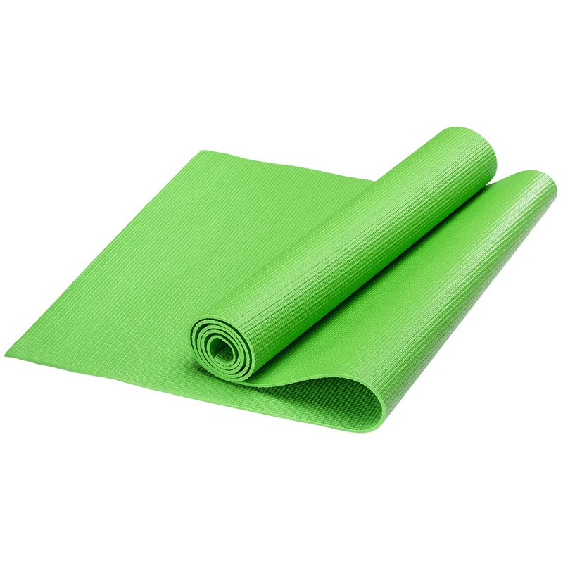 Коврик для йоги Sportex PVC, 173x61x0,4 см HKEM112-04-GREEN зеленый 800_800