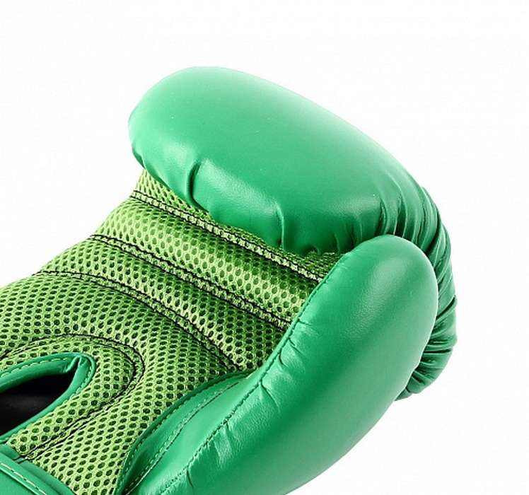 Боксерские перчатки Jabb JE-4056/Eu Air 56 зеленый 10oz 748_700